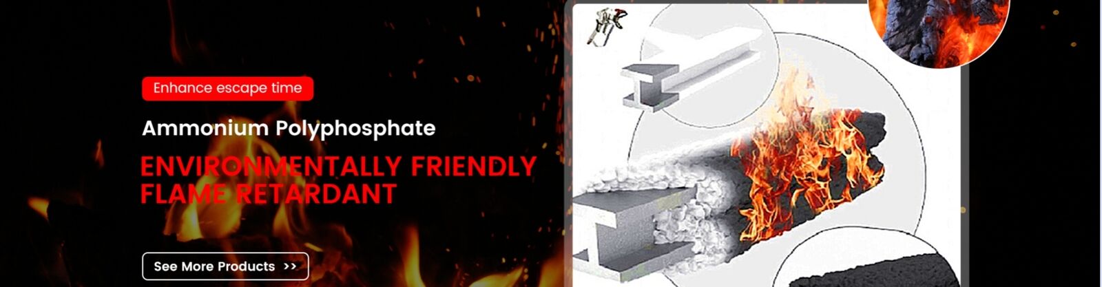 Kalite Amonyum Polifosfat Alev Geciktirici fabrika